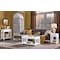 Alaterre Furniture Coventry Wood End Table with Drawer and Shelf ANCT01WH - alternate 9